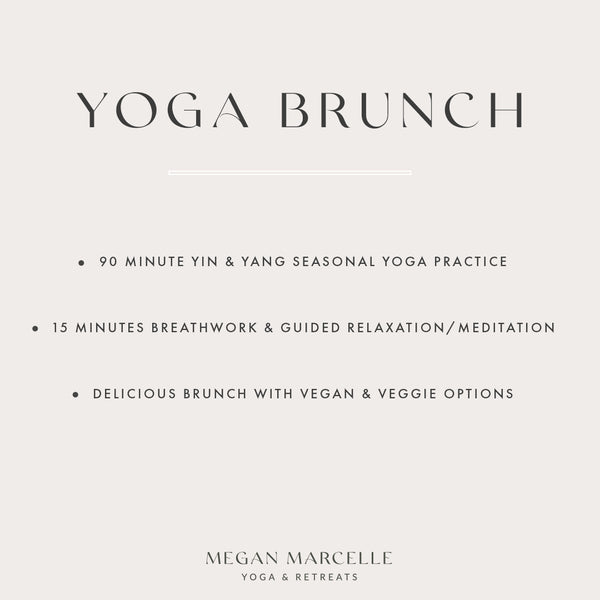 YOGA BRUNCH: RETREAT MORNINGS